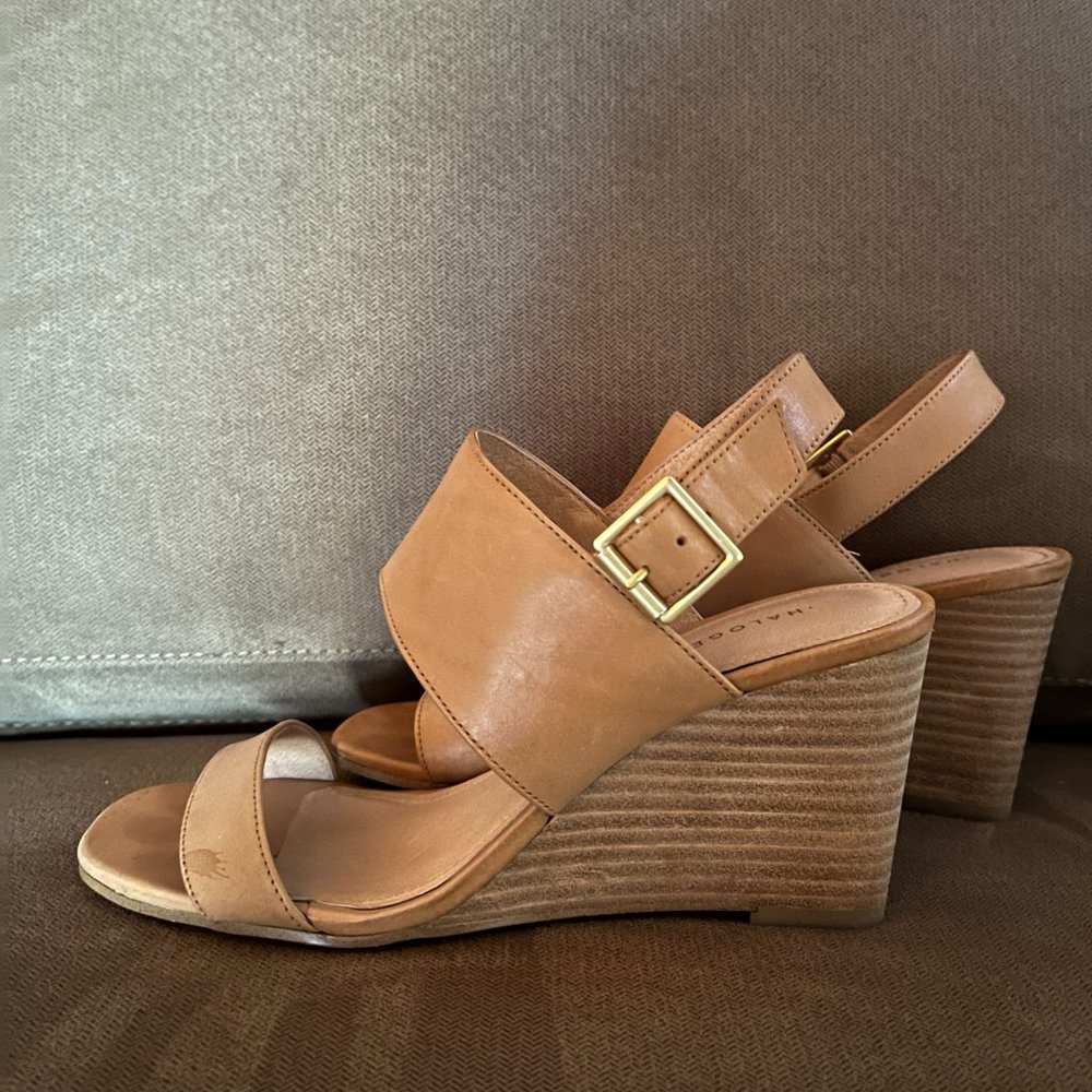 Halogen Astor Wedge Sandals - Picture 2 of 4